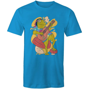 Mens Frog Playing Guitar T-Shirt
