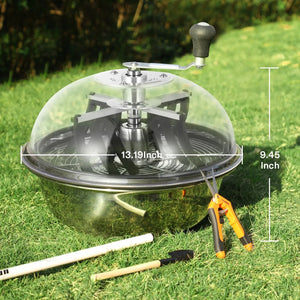 13-Inch Bud Leaf Bowl Trimmer | Manual Spin Cutter for Wet & Dry Trimming