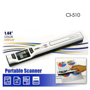 Digitalk Portable Handheld A4 1050dpi Photo & Document Scanner | CI-510