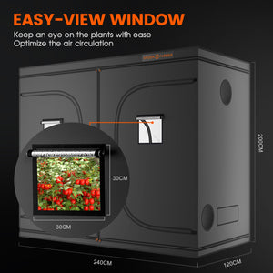 240 X 120 X 200cm Grow Tent | Spider Farmer | 1680D