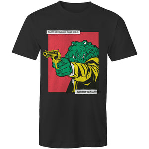 Men's Crocodile Comic Book T-Shirt
