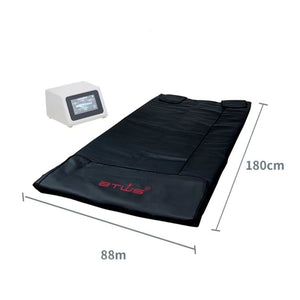 3-Zone Portable Sauna Blanket | Australian 220–240V AU Plug | Velcro SGS Leather | LCD Controller | 35–80°C | 15–60 Min Timer | Waterproof + Fireproof