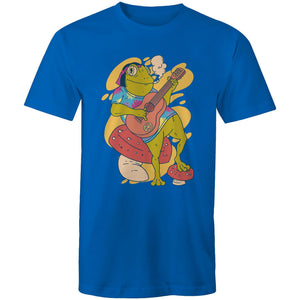 Mens Frog Playing Guitar T-Shirt
