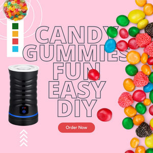 DIY Gummy Candy Maker for Kids & Parents | Safe & Easy Homemade Gummies | Fun Cooking Activity with Bear & Fruit Molds | No Stove Required