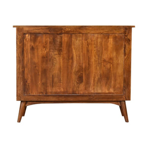 8-Drawer Chest of Drawers | Solid Wood | Chestnut Finish