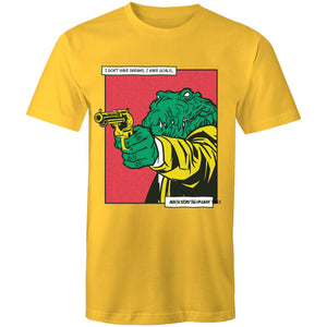 Men's Crocodile Comic Book T-Shirt