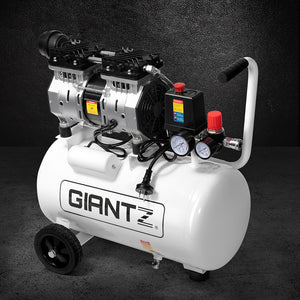 Air Compressor | 24L | Oil-Free Electric Portable Inflator | 40L/min 115PSI