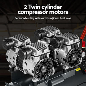 Oil-Free Air Compressor | 50L | 3.0HP | 200L/min High Flow Inflator