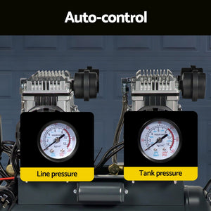 Oil-Free Air Compressor | 50L | 3.0HP | 200L/min High Flow Inflator