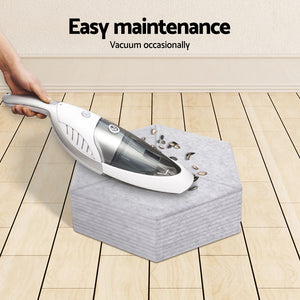 Alpha Acoustic Foam Panels | 12PCS | 35x30x0.9cm | Soundproof Absorption | Adhesive Grey