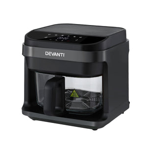5.5L Air Fryer | Touch Control | 1200W Electric | Black