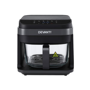 5.5L Air Fryer | Touch Control | 1200W Electric | Black