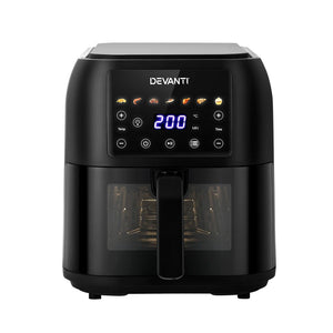 Devanti Air Fryer | 8L | LCD Fryers