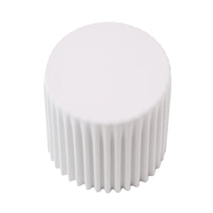 Set of 4 | Cupcake Bar Stools | Stackable | Foot Stools | White