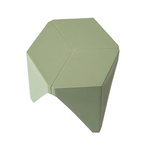 4PC Puzzle Stool | Bar Stools | Stackable | Green