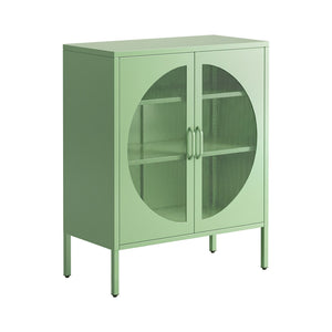 ArtissIn Buffet Sideboard Metal Cabinet - ELSA Green