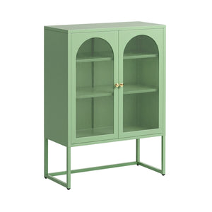 ArtissIn Buffet Sideboard Metal Cabinet - ELMA Green