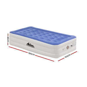 Air Mattress Single | 46cm Inflatable Cube Airbed