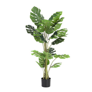 Artificial Monstera Tree 140cm | Lifelike Faux Plant | Indoor Decor