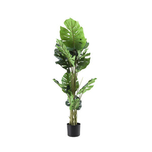 Artificial Monstera Tree 140cm | Lifelike Faux Plant | Indoor Decor