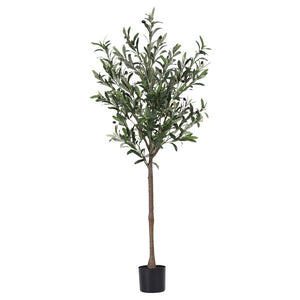 Artificial Olive Tree 155cm | Lifelike Faux Plant | Indoor Decor