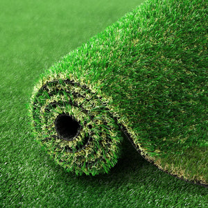 Primeturf Artificial Grass | 60SQM | 30mm | Synthetic Fake Lawn Turf | Plastic Plant | 4-coloured | 2mx5m
