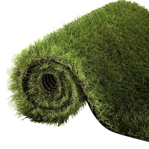 Prime Turf Artificial Grass | 35mm | 1mx10m | Synthetic Fake Lawn Turf | Plastic Plant | 4-coloured