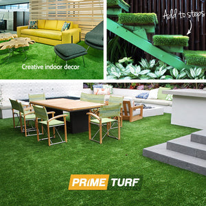 Prime Turf Artificial Grass Pins | 50pcs Synthetic Pegs + Joining Tape | Weed Mat for Fake Lawn