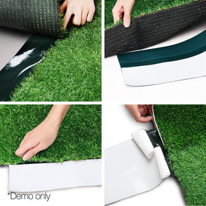 Primeturf Artificial Grass | 15cmx20m | Synthetic Self Adhesive Turf | Joining Tape | Weed Mat