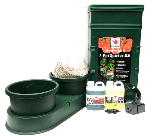 AUTOPOT® Hydropak 2-Pot Starter Kit | Self-Watering Hydroponic System