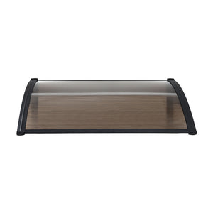 Door Awning | 0.8 x 1.0m | Window Canopy | Brown