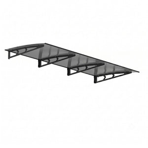 Window Door Awning | 1 x 3m Grey Solid Sheet Canopy