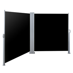 Side Awning | Outdoor Blinds | Sun Shade | Retractable Screen | 2x6M | BK