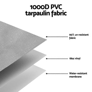 13ft Caravan Awning | RV Replacement Fabric | 3.65M x 2.42M