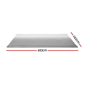 17ft Caravan Awning | RV Replacement Fabric | 4.93M x 2.42M