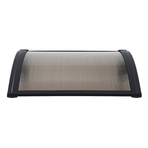 Window Awning | 0.6 x 0.6m | Drainage Canopy | Brown