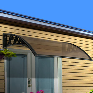 Window Door Awning | 1mx1.2m | Brown