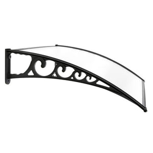 Window Awning | Door Canopy | 1mx2m | Transparent