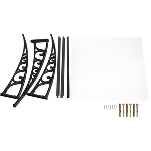 Window Awning | Door Canopy | 1mx2m | Transparent