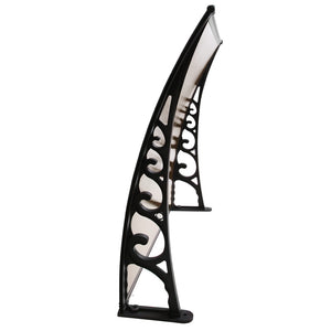 Window Awning | Door Canopy | 1m x 2m | Brown