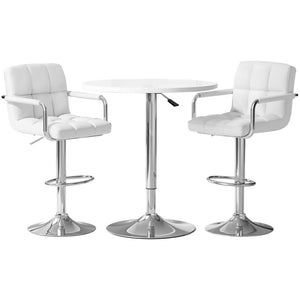 Artiss Bar Table & Stools Set | Dining Desk | Kitchen Chairs | Pub Style | Home Bar