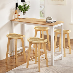 Artiss Bar Table & Stools Set | Dining Desk | Kitchen Chairs | Cafe Pub | Modern