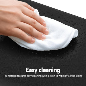 Artiss | Bar Stools | Set of 2 | Metal Frame | PU Leather Seat | Dining & Counter Chairs