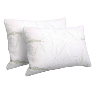 Giselle Bedding Memory Foam Pillow | Bamboo | Twin Pack