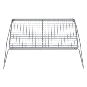 Grillz BBQ Grill | Charcoal Smoker | Foldable | Portable Camping Use