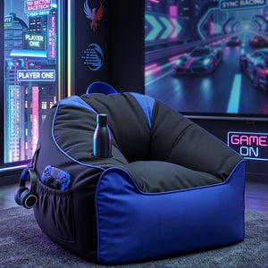 Gaming Bean Bag Chair Cover | Splash-Proof Floor Chair Cover | No Filler