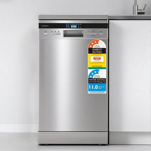 Freestanding Dishwasher | 10 Place Settings | Silver