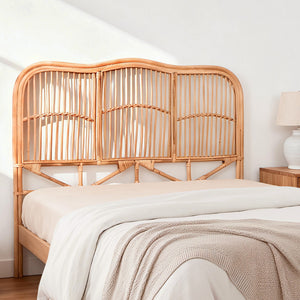 Double Bed Headboard | Rattan Bedhead | NERO | Pine
