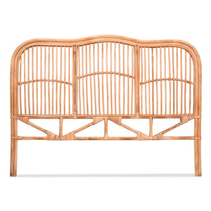 Queen Bed Headboard | Rattan Bedhead | NERO | Pine