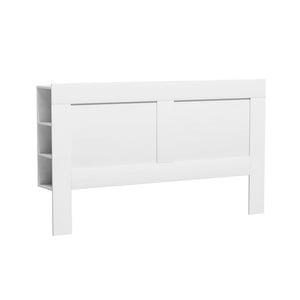 Bed Head Headboard | King Size | with Shelves | CABI White